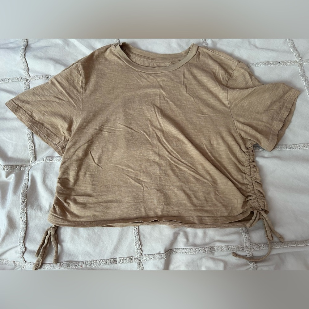 Universal Thread Tan Short Sleeve Top